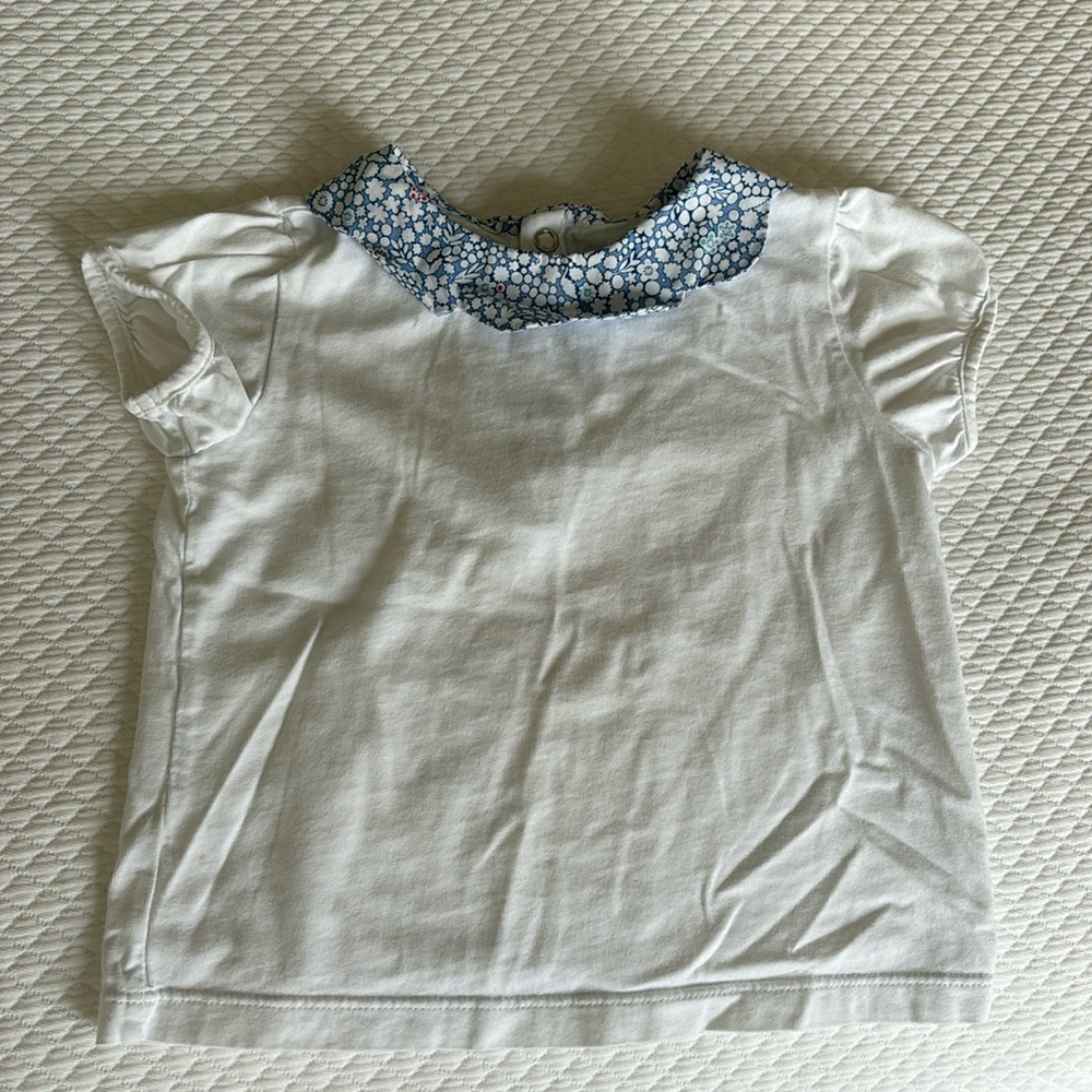 Jacadi 3T shirt with Liberty collar
